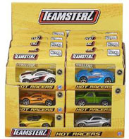 1416921 Игрушка. Машинка Teamsterz серии "HOT RACERS" в ассортименте