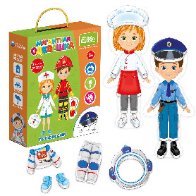 ET05-008 Магнитная игра-одевашка "Профессии"