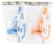 Т20111 Игрушка 1Toy Аквамания, водный пистолет 26,5*13,5см, пакет, 2 цвета в ассорт.