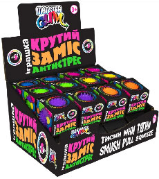 Т22445 Игрушка 1toy Крутой замес, колючка 5 см, цв.коробка 7,5х5 см, 6цветов, 24 шт в д/б
