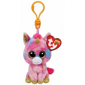 36619 Игрушка мягконабивная на брелоке Единорог Fantasia серии "Beanie Boo's"