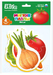 ET02-004 Мягкий пазл "Овощи"