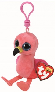 35210 Игрушка мягконабивная на брелоке Фламинго розовый Gilda серии 'Beanie Boo's"