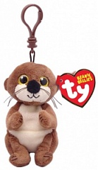 43101 Игрушка мягконабивная на брелоке Выдра Mitch серии 'Beanie Boo's'