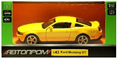 4344 Игрушка Модель автомобиля инерционная Ford Mustang GT 1:43 