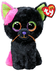 37350 Игрушка мягконабивная Кошка LICORICE серии &quot;Beanie Boo's&quot; 15см