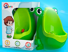 6870 Горшок писсуар для мальчиков Лягушка с прицелом