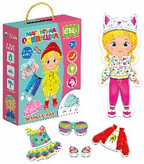 ET05-006 Магнитная игра-одевашка "Времена года"