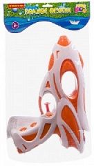 ВВ2840 Водный пистолет Bondibon "Наше Лето", РАС 16,5х26,5х3,5 см, 2 вида оранж./голуб., арт. CH8026