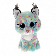 37406 Игрушка мягконабивная Рысь Lynx серии "Beanie Boo's" 15см