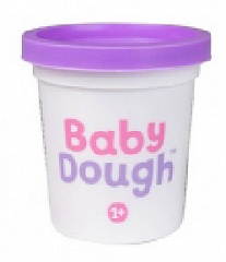 BD003 Тесто для лепки в баночке BabyDough, нежно-фиолетовый, 100 г