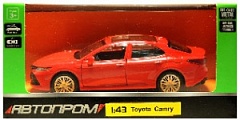 4339 Игрушка Модель автомобиля инерционная Toyota CAMRY   1:43 
