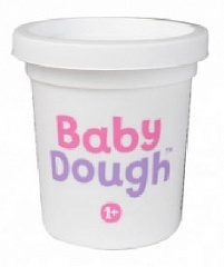 BD015 Тесто для лепки в баночке BabyDough, белый, 100 г