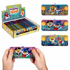 Т24410 Игра с водой 1toy "Насади колечки. Акулы". 3 вида в асс.24шт. в дисплее