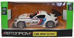 4362 Игрушка Модель автомобиля инерционная BMW Z4 GT3  1:38