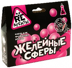 EX160T Игрушка: Научно-познавательный набор "Желейные сферы", модели Re-агенты