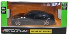 4358 Игрушка Модель автомобиля инерционная Audi RS7 1:43 