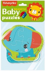 VT3208-14 Пазлы "Magnetic baby puzzles. Слоник и лев"