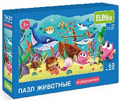 ET01-018 Пазл "Подводный мир" 60 элементов