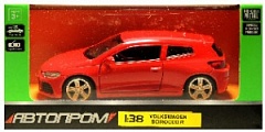 4350 Игрушка Модель автомобиля инерционная Volkswagen Scirocco R  1:38 