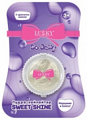 Т27260 Lukky Sweet Shine,cияющий хайлайтер-пудра для лица и тела,с ароматом ванили,5 г,блистер