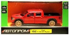 4318 Игрушка Модель автомобиля инерционная Ford F-150 SVT Raptor 1:52 
