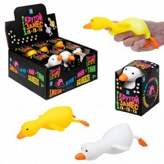 Т24566 Игрушка 1toy Крутой замес гусь 2 цв.в асс., 10,5*7,5см в кор., 6 шт.в дб
