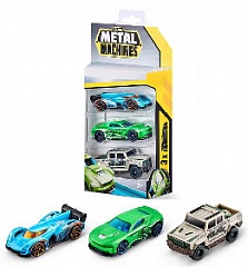 6715 Игрушка Zuru Metal Machines машинка (3 шт.) в ассортименте