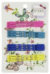 Т18539 Изделия галантерейные детские тм Lukky: заколка для волос (16 шт)