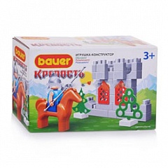 460 Игрушка. Конструктор Bauer серии Крепость "Всадник" (в коробке) 