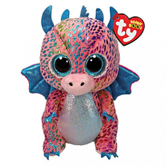 37346 Игрушка мягконабивная Дракон FLINT серии &quot;Beanie Boo's&quot; 15см