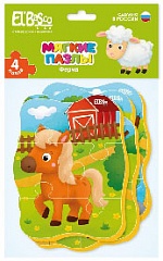 ET02-025 Мягкие пазлы "Ферма"