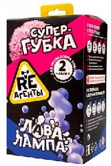 EX103T Игрушка: Научно-познавательный набор "Супер-губка и Лава-лампа", модели "Re-Агенты"