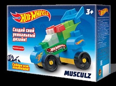 711 Игрушка. Конструктор Bauer серии Hot wheels musculz "Hawk"