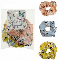 Т19596 Набор изделий галантерейных детских тм Lukky: резинки для волос текстильные, 3шт.
