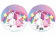 7105 Мяч KiddiePlay 23 см "Единороги"