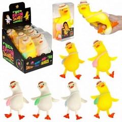 Т25378 Игрушка 1toy Крутой гусь на расслабоне, 2 вида в асс. 13,5*6,5 см.