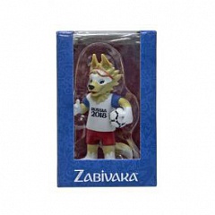 T11671 FIFA-2018 фигурка Zabivaka Standart 9 см в подар.кор.