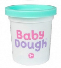 BD008 Тесто для лепки в баночке BabyDough, мятный, 100 г