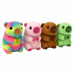 41519 Игрушка мягконабивная Капибара в ассортименте серии "Beanie Bellies", 15 см