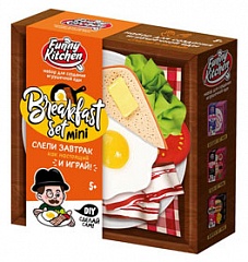 SS500-40243 Игрушка для детей модели Slime Лаборатория "Funny Kitchen Breakfast set mini"