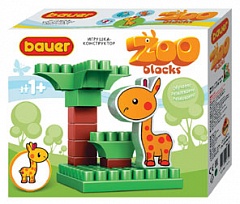 546 Игрушка. Конструктор Bauer серии Зооблокс &quot;Жираф&quot;