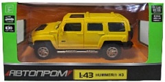 4311 Игрушка Модель автомобиля инерционная Hummer H3 1:43 