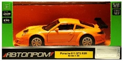 4347 Игрушка Модель автомобиля инерционная Porsche 911 GT3 RSR  1:39 