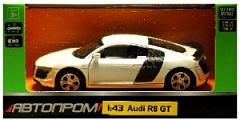 4319 Игрушка Модель автомобиля инерционная Audi R8 GT 1:43 