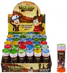 Т22262 Игрушка. Disney Гравити фолз, мыл. пуз., 60 мл, 36 шт в д/б (23,5*23,5*11,5)