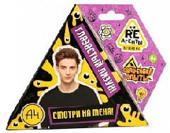 EX166T Игрушка: Научно-познавательный набор "Глазастый лизун Влад А4", модели Re-агенты